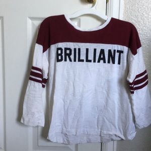 Forever 21 Long Sleeve. White,Black,Maroon. Size S
